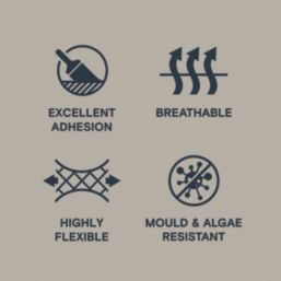 LickPro 5Ltr Smooth Beige 05 Masonry Paint