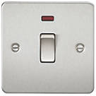 Knightsbridge FP8341NBC 20A 1-Gang DP Control Switch Brushed Chrome with LED
