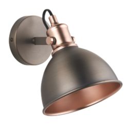 Quay Design Orion Adjustable Wall Spotlight Matt Pewter