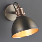 Quay Design Orion Adjustable Wall Spotlight Matt Pewter