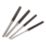 Forge Steel  Parallel Pin Punch Set 4 Pieces