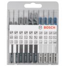 Bosch X-Pro 2.607.010.630 Multi-Material Basic Jigsaw Blades 10 Piece Set