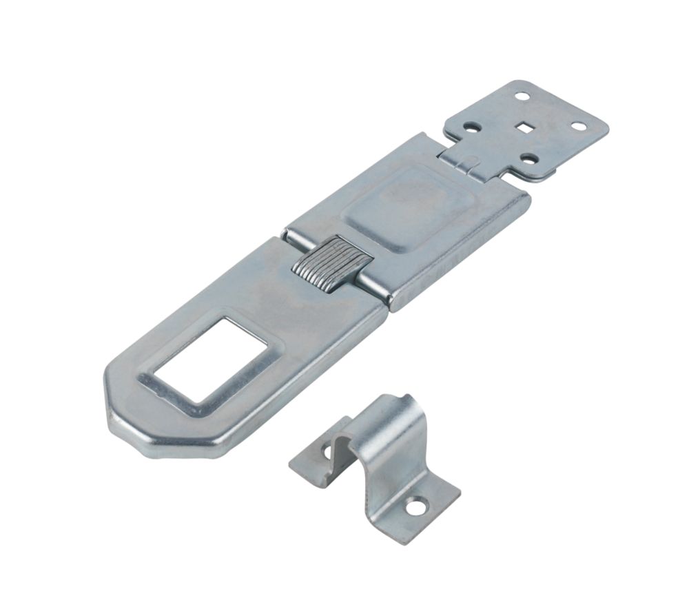 Smith & Locke Heavy Duty Hasp & Staple Zinc 158mm - Screwfix