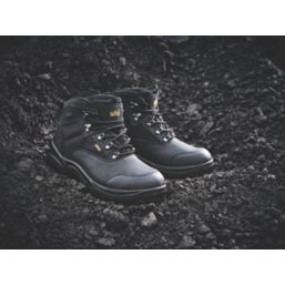 Site Onyx Size 10  Black Waterproof Steel Toe Cap Safety Boots