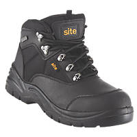 Site Onyx   Safety Boots Black Size 10