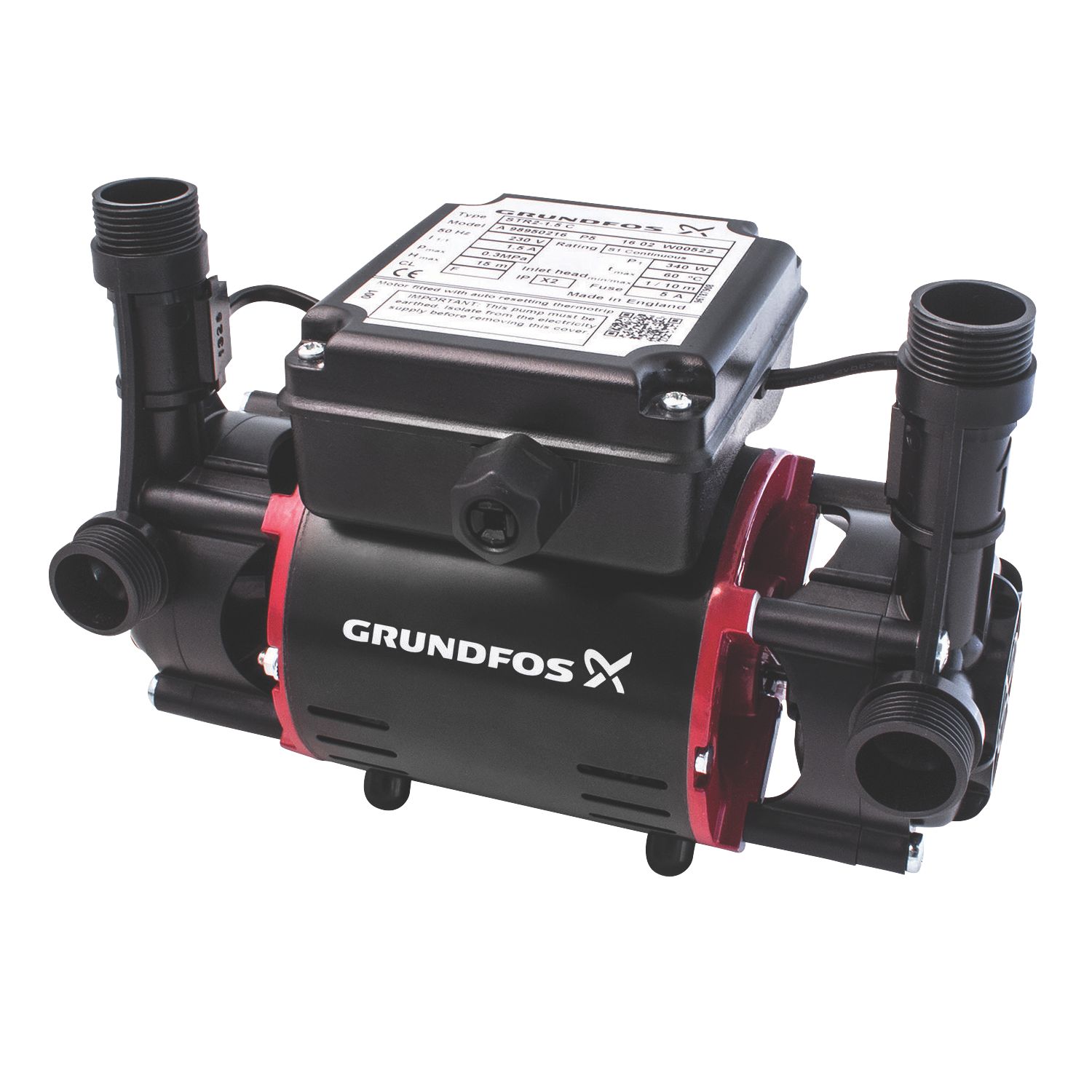 Grundfos 98950216 Regenerative Twin Shower Pump 1.5bar (7359X)