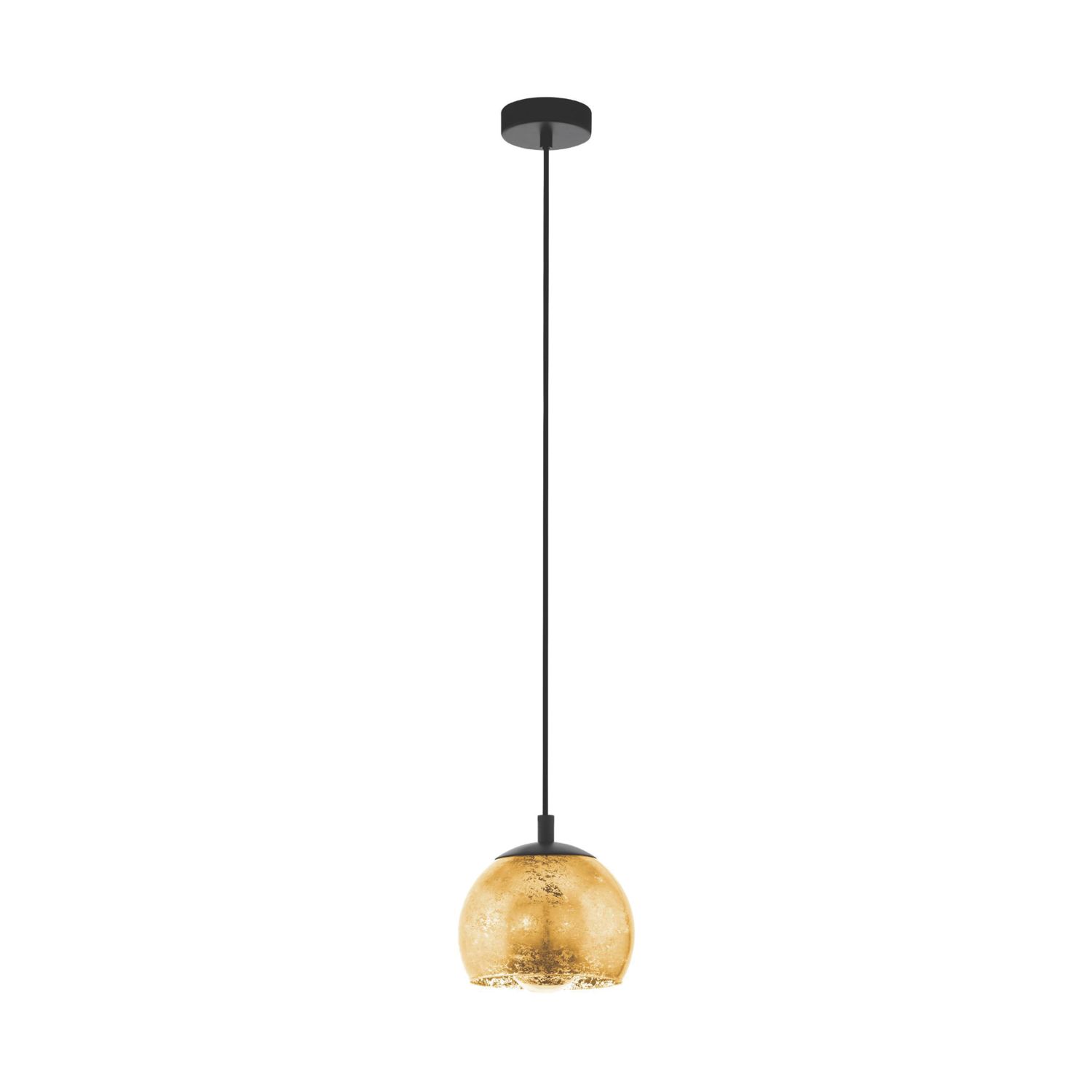 Eglo Albaraccin Pendant Light Black / Gold (735CV)