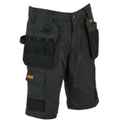 DEWALT Cheverley Stretch Work Shorts Grey 34" W