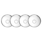 Bold Clicker Smart Lock Remote Key Fobs 4 Pack