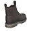 Site Mudguard  Womens Slip-On Safety Boots Brown Size 5