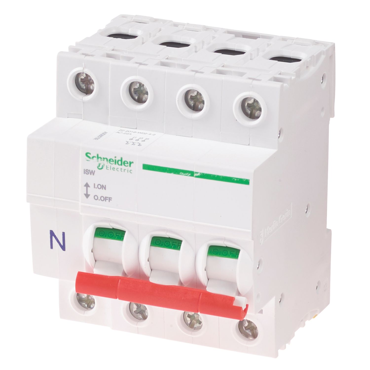 Schneider Electric KQ 125A TP & N 3-Phase Mains Switch Disconnector (735HV)