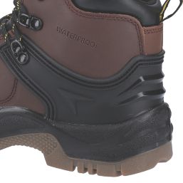 Amblers FS197 Size 5  Brown Waterproof Steel Toe Cap Safety Boots