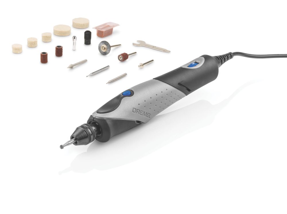 Dremel 3000 Series 130W Electric Multi-Tool Kit 240V 16 Pieces - Screwfix