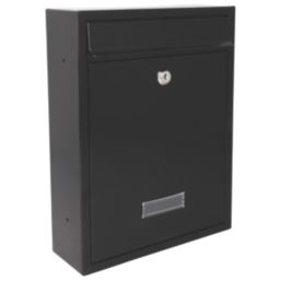 Burg-Wachter Trent Post Box Black Metallic