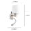Eglo Pasteri Wall Light White
