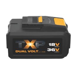 Titan TTB812BAT 18 36V 4 8Ah Li Ion TXP Dual Voltage Battery Screwfix