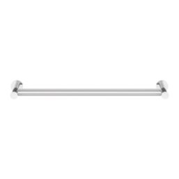 Swirl Caldew Bathroom Double Towel Rail Chrome 650mm x 133mm x 50mm