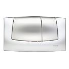 Fluidmaster Schwab Onda 227747 Dual-Flush Flushing Plate Gloss/Matt Chrome