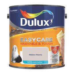 Dulux EasyCare Washable & Tough 2.5Ltr Mellow Mocha Matt Emulsion  Paint