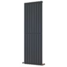 Ximax 1800mm x 595mm 3901BTU Anthracite Vertical Designer Radiator