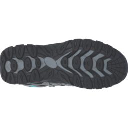 Hi-Tec Corzo Mid Size 6 Womens Grey Waterproof  Non Safety Work Boots