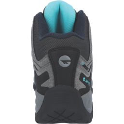 Hi-Tec Corzo Mid Size 6 Womens Grey Waterproof  Non Safety Work Boots