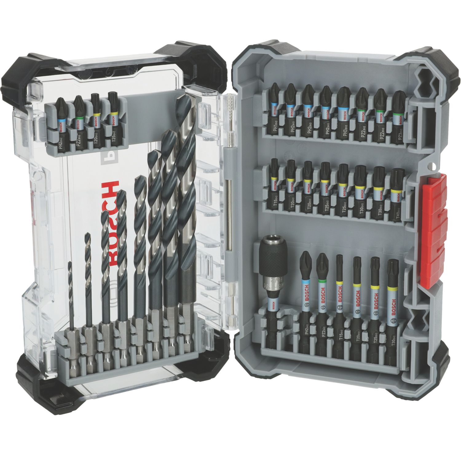 Bosch PRO Metal Drill & Impact Screwdriver Bit Set 35 Pieces (736CR)