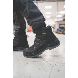 Apache Fort Size 6  Black Waterproof  Safety Boots
