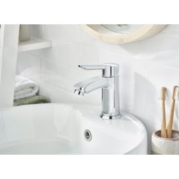 Bristan Apelo Chrome Plated 140mm Standard Lever Mono Basin Mixer Tap  With Clicker Waste