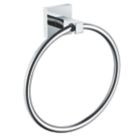 Bristan  Square Towel Ring Chrome