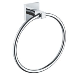 Bristan  Square Towel Ring Chrome