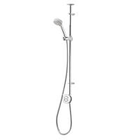 Aqualisa Smart Link Gravity-Pumped Ceiling-Fed Chrome Thermostatic Smart Shower