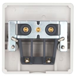 Vimark Pro 45A Unswitched Cooker Outlet Plate  White