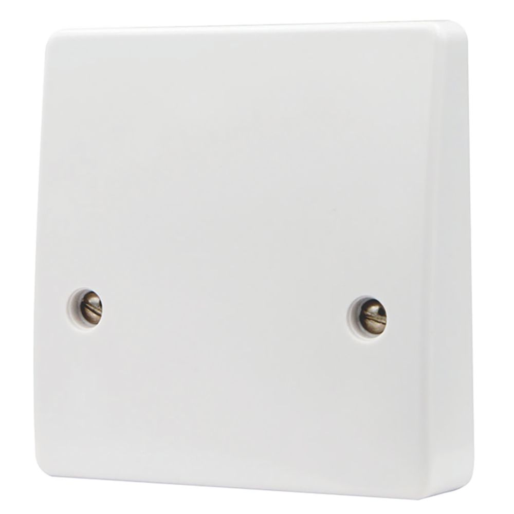 Vimark Pro 45A Unswitched Cooker Outlet Plate  White