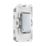 British General Nexus 20A Grid SP Centre Off Control Switch Polished Chrome