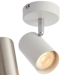 Saxby Toro Round 1-Light Spotlight White