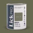 LickPro Max+ 1Ltr Green 05 Matt Emulsion  Paint