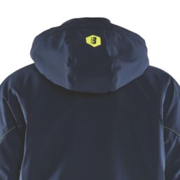 Blaklader Stretch  Work Jacket Navy/Yellow X Small 34" Chest