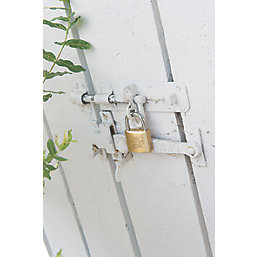 Burg-Wachter  Brass Keyed Alike Water-Resistant   Padlocks 40mm 10 Pack