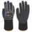 Wonder Grip WG-333 Rock & Stone  General Handling Gloves Grey Medium