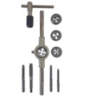 Forge Steel 0.7 - 1.25mm Metric Tap & Die Set 10 Pieces