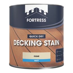 Fortress  2.5Ltr Clear Anti Slip Decking Stain