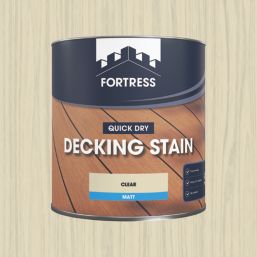 Fortress  2.5Ltr Clear Anti Slip Decking Stain