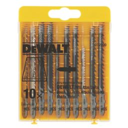 DeWalt  DT2290-QZ Multi-Material Jigsaw Blade 10 Piece Set