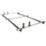 Van Guard VG267-3 Volkswagen Caddy 2015 - 2020 ULTI Van Roof Bars 1400mm