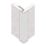 Fibo Profile for Square External Corner Aluminium 2400mm x 10mm