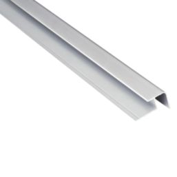Fibo Profile for Square External Corner Aluminium 2400mm x 10mm
