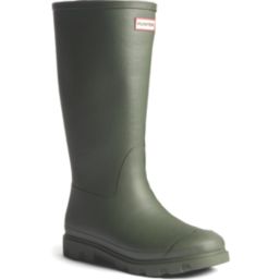Hunter Downpour Tall Insulated  Size 10  Olive Non Safety Wellies