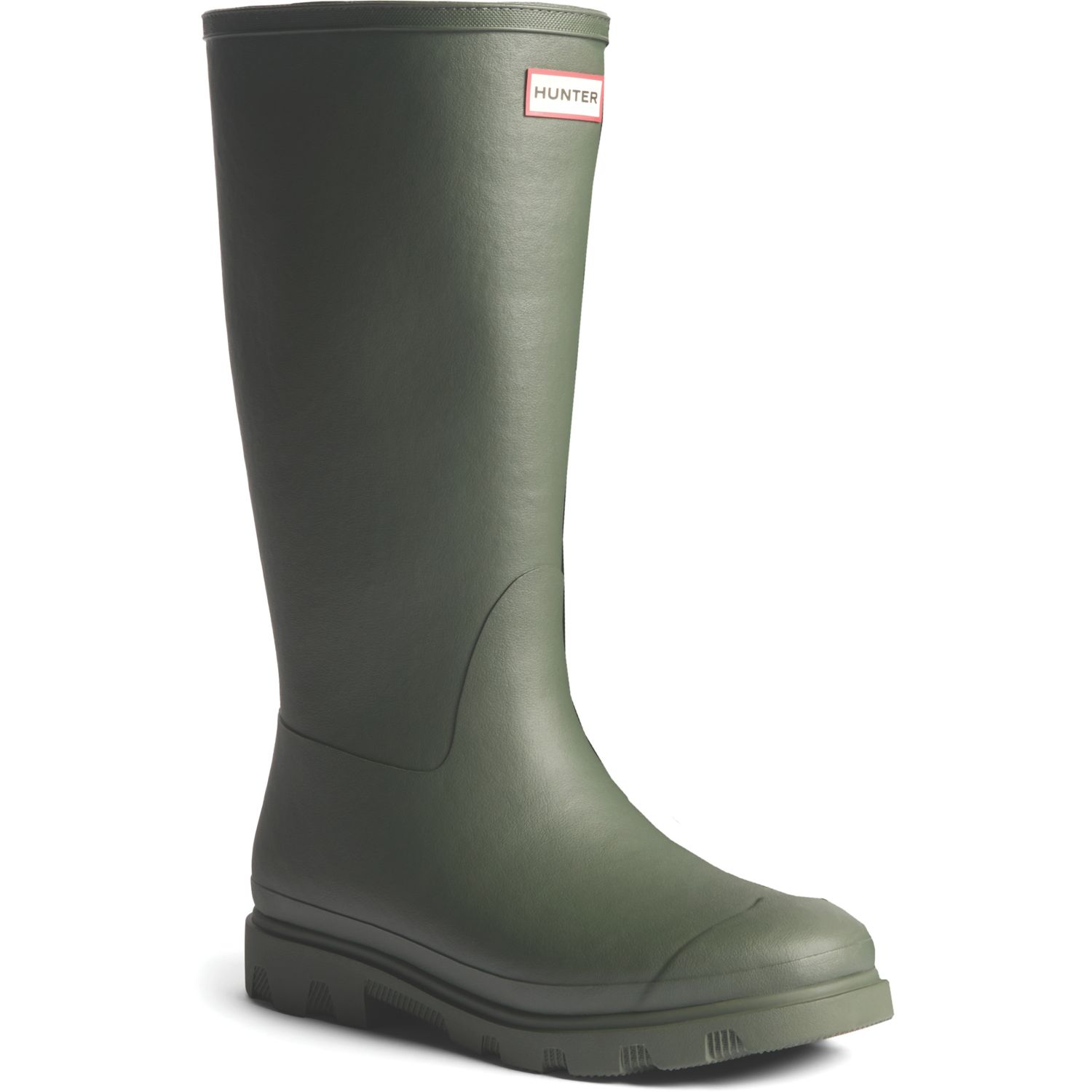 Hunter Downpour Tall Insulated Size 10 Olive Non Safety Wellies (737AN)