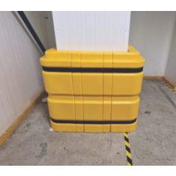 Addgards IN110CP4 Column Protector Infills Yellow 110mm
